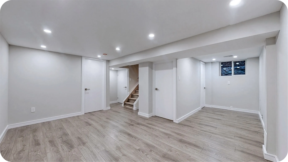 Basement finishing project